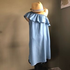 Crown & Ivy Denim Dress (L)